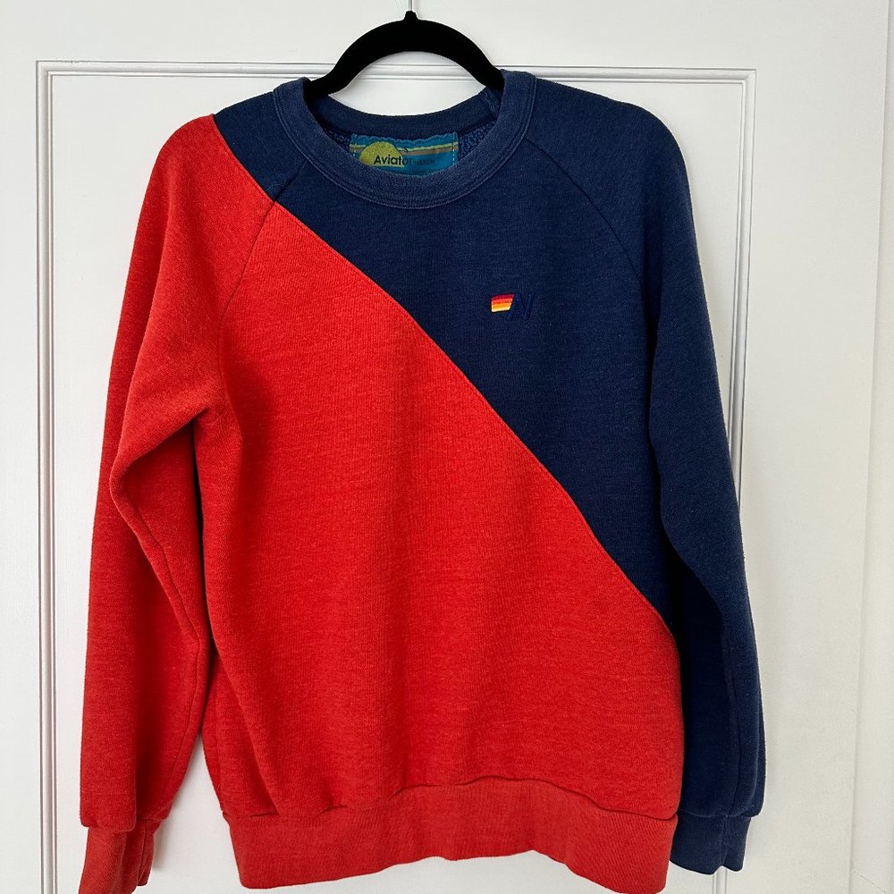 Aviator Nation Womens Small Crew Sweatshirt